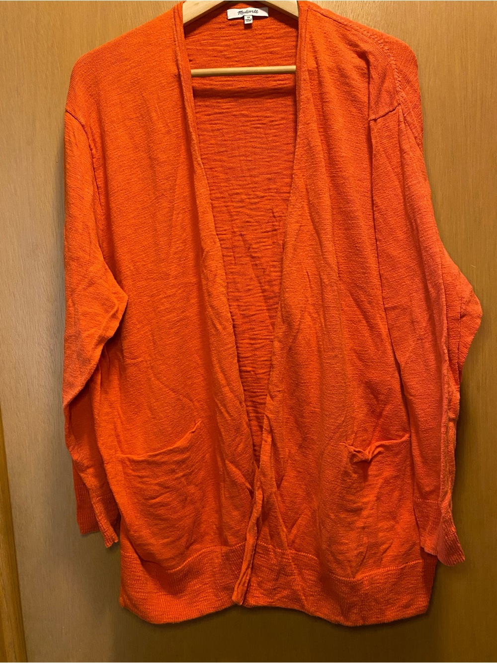 Madewell Summer Ryder open cardigan sweater women’s plus size 3X